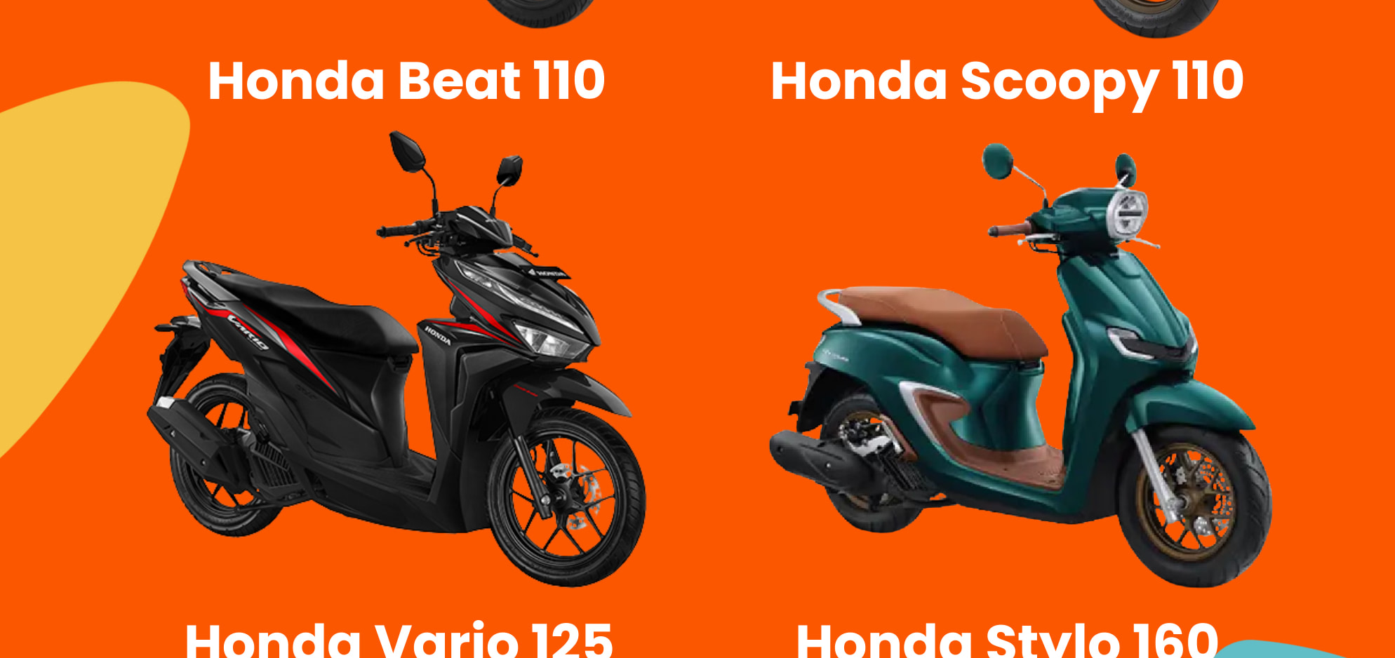 Scooter & Motorbike Rental in Bandung