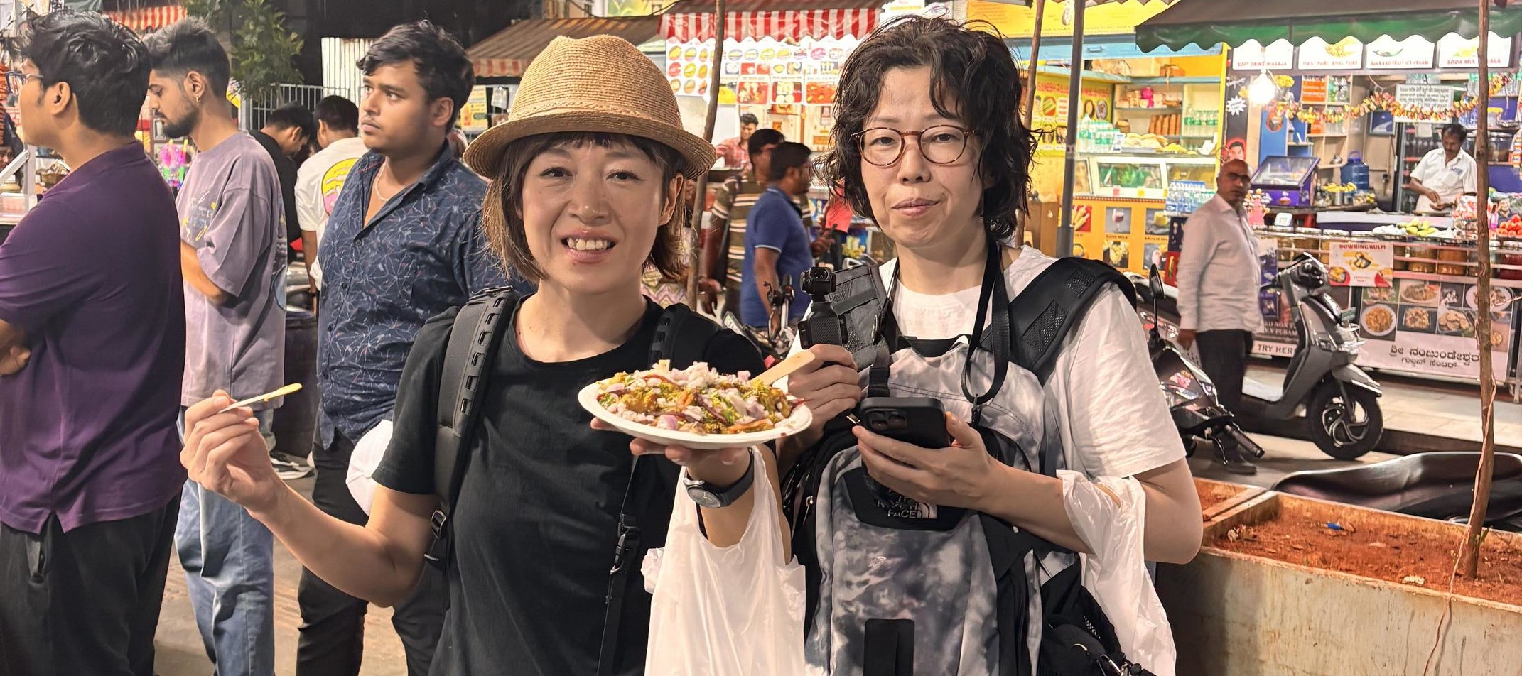 Bangalore : Evening Food Street Walk and Market Visit