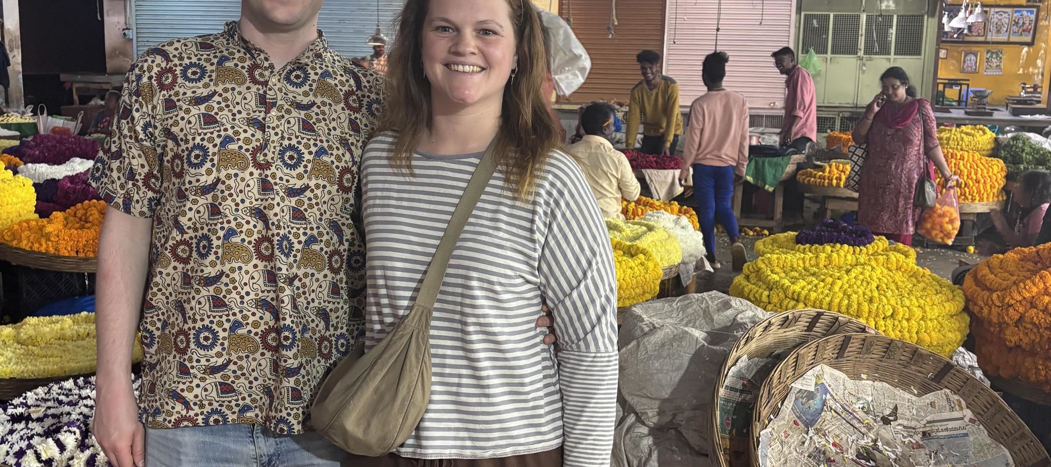 Bangalore : Evening Food Street Walk and Market Visit