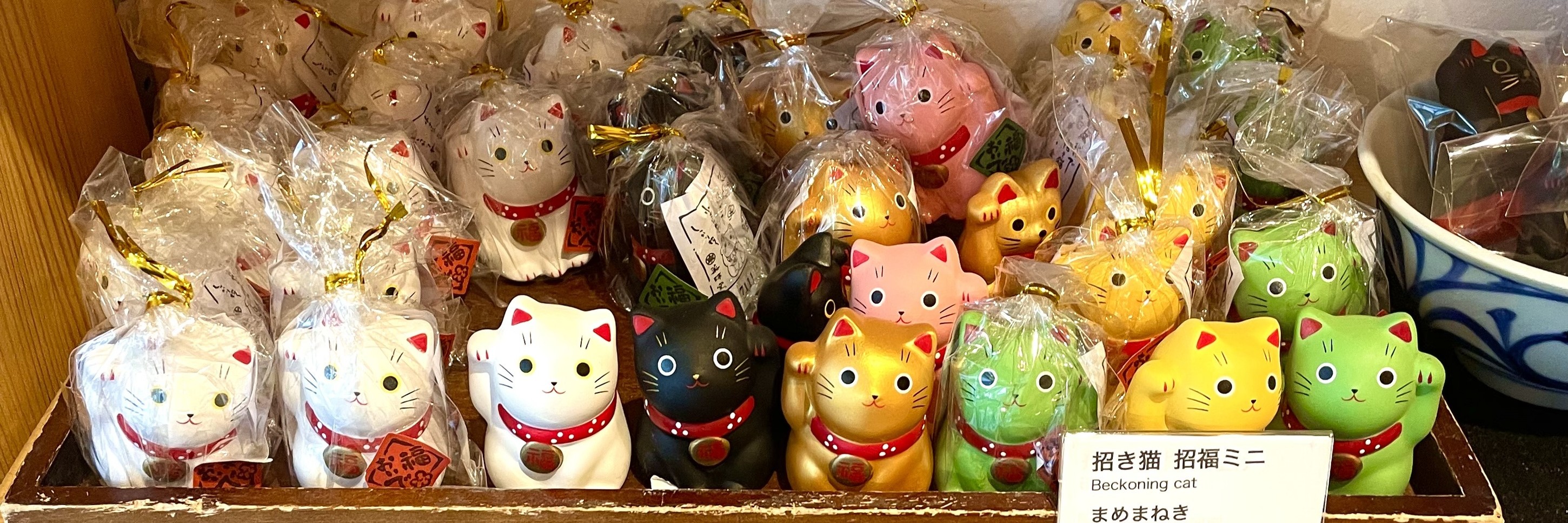 Cat-themed item store.