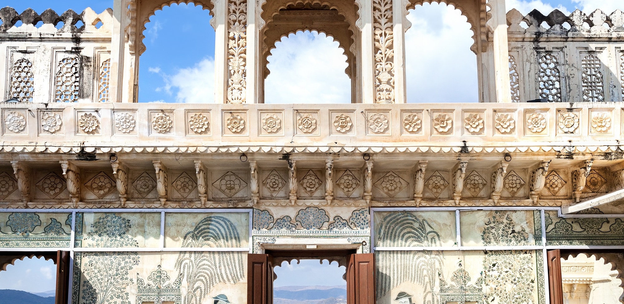 Inside Part of City Palace in Udaipur.
