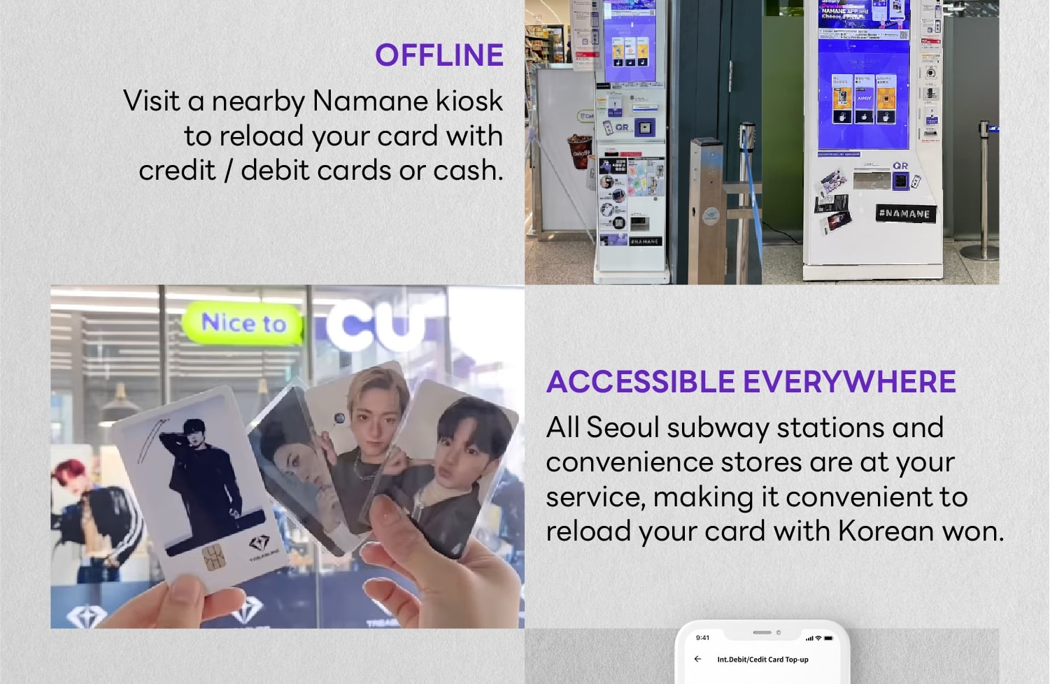 Customizable Pre-paid Travel Card - NAMANE CARD