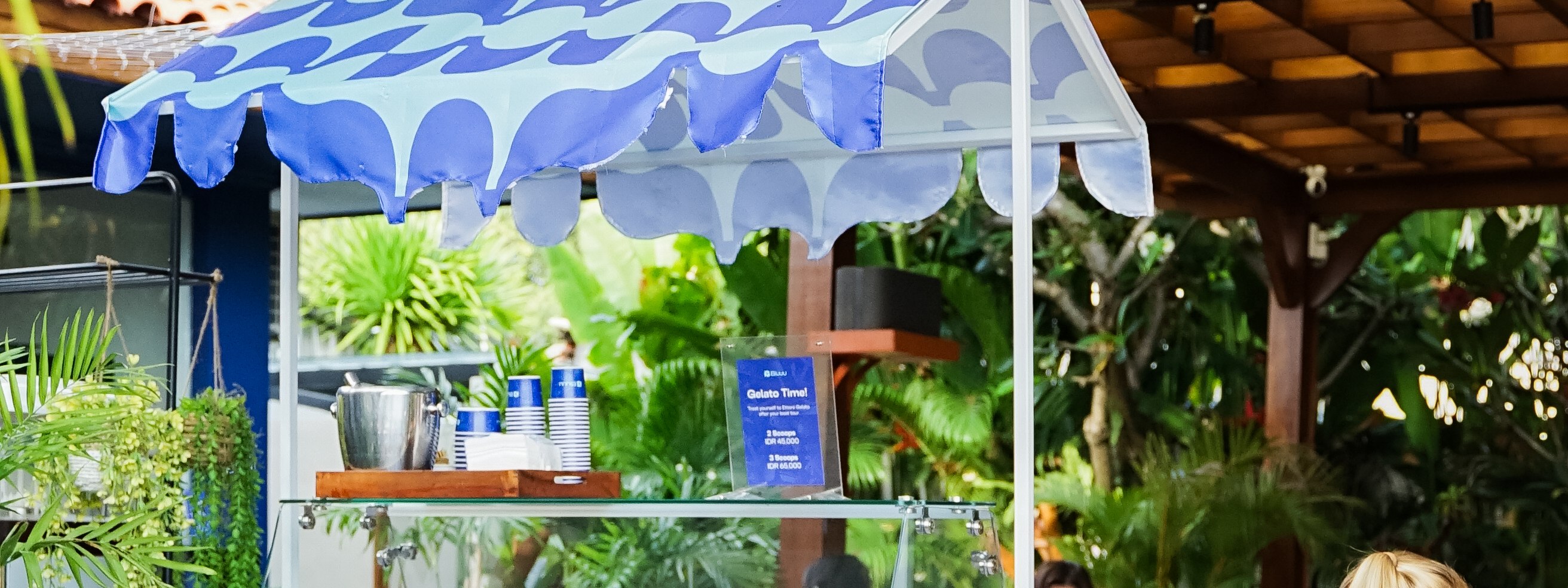 在旅程結束後,盡情享用島上最好的意式冰淇淋。 在旅程結束後,盡情享用島上最好的意式冰淇淋。