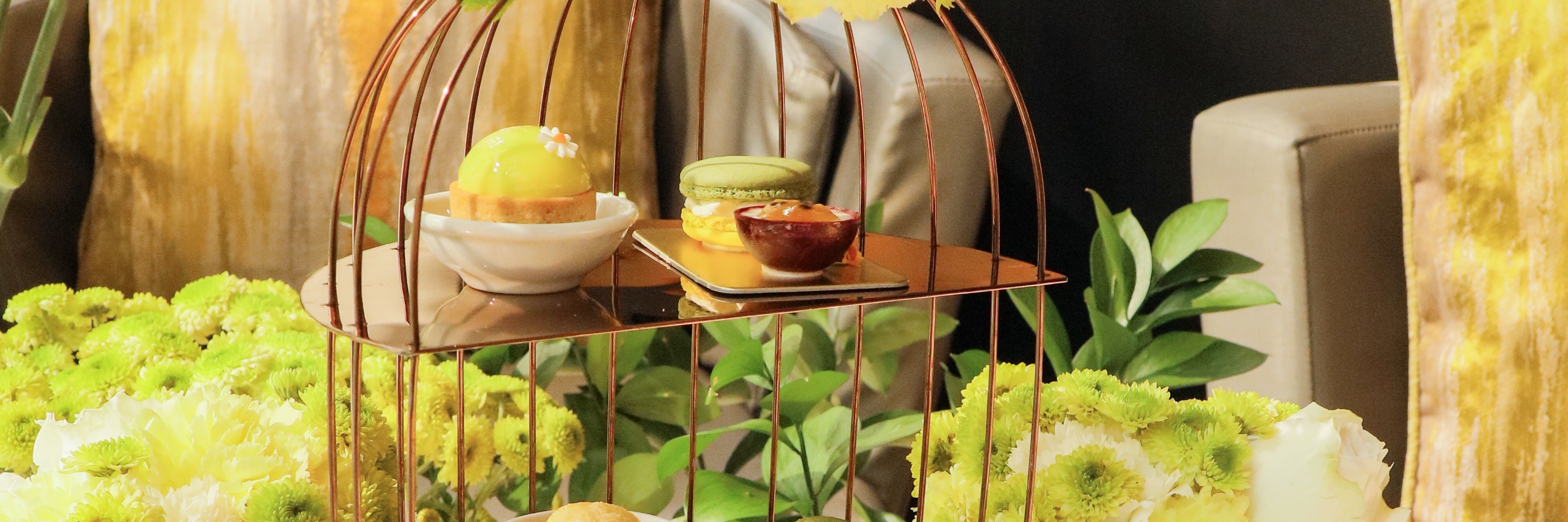 下午茶，曼谷素坤逸凱悅酒店 (Hyatt Regency Bangkok Sukhumvit) 大堂酒廊