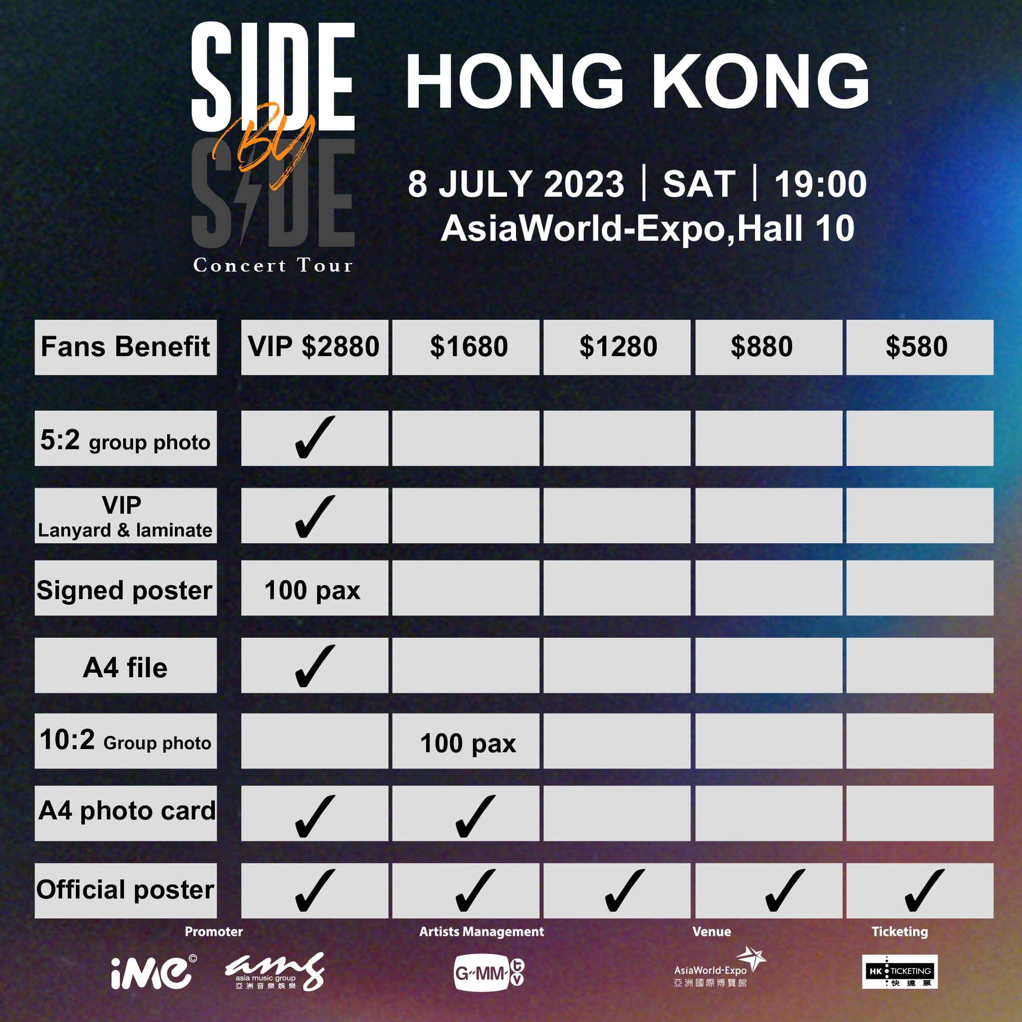 Bright x Win Side By Side Concert Tour In Hong Kong 2023