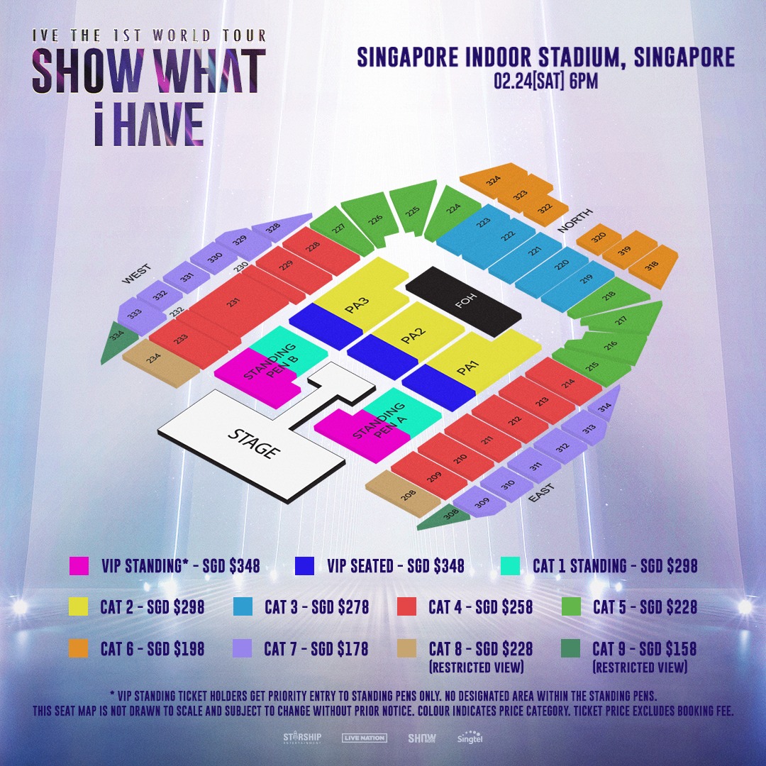 IVE THE 1ST WORLD TOUR <SHOW WHAT I HAVE> IN SINGAPORE