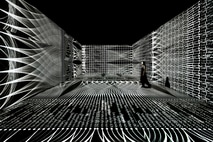 Hello Ouchhh >_< AI數據藝術展 - 打造出一個結合詩意和科學意識的超現實空間