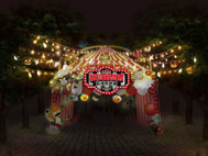 2022桃園萬聖城-佈展設計以寵物和馬戲團表演為發想