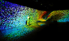 Hello Ouchhh >_< AI數據藝術展 - 將音樂家在舞台上的腦波活動進行視覺化