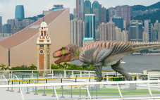 海港城「海運觀點」會於6月7日至7月17日期間展出約4.6米高、12米長的機動君王暴龍