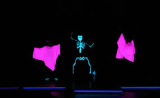 HILT black light theatre show