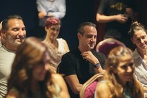 Magic show audience captivated by illusions