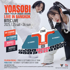 YOASOBI Bangkok Concert Ticket Price and Seat Plan