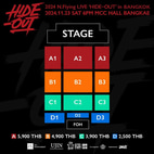 N.Flying Bangkok Concert Ticket Price