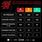 N.Flying Bangkok Concert Fans Benefits