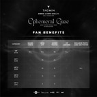 TAEMIN Singapore Concert fan benefit