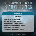 DAY6 Manila vip package