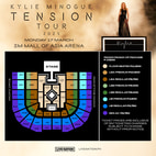 Kylie Minogue Manila seat map