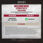 2NE1 Vietnam Concert 2025 Ticket Guideline