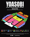 YOASOBI Singapore Concert Additional Seat Map