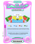 NCT WISH Singapore Concert 2025 Seat Map