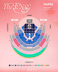 Taeyeon Taipei Dome Concert 2025 Seat Layout