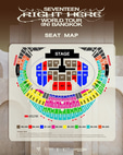 SEVENTEEN 2025 Bangkok Concert Seat Layout