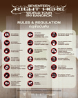 SEVENTEEN Concert 2025 Bangkok Rules and Regulatio