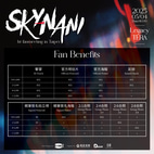 SKY-NANI台北見面會2025粉絲福利