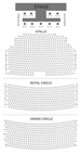 Sitzplan des Piccadilly Theatre