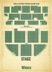 Wicked das Musical – Sitzplan