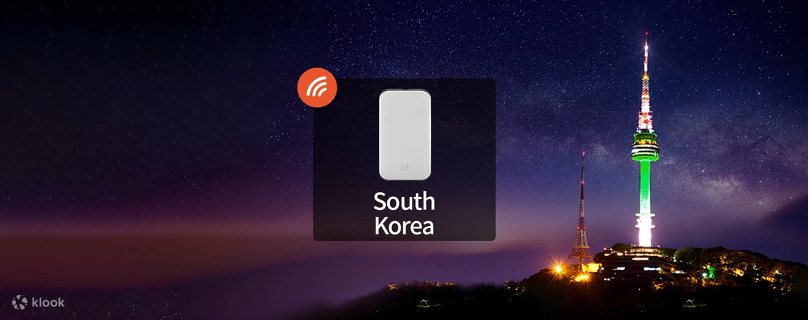 [SALE] South Korea 4G Pocket WiFi (KR Airports Pick Up) from KT Olleh
