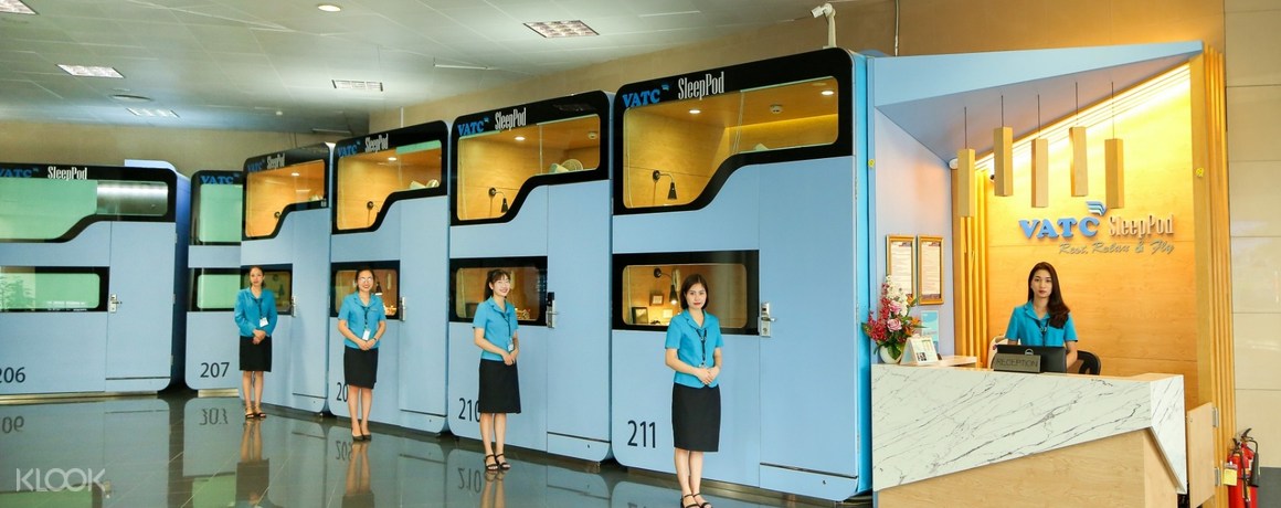 Sleep Pod Service at Noi Bai Airport  Klook Singapore
