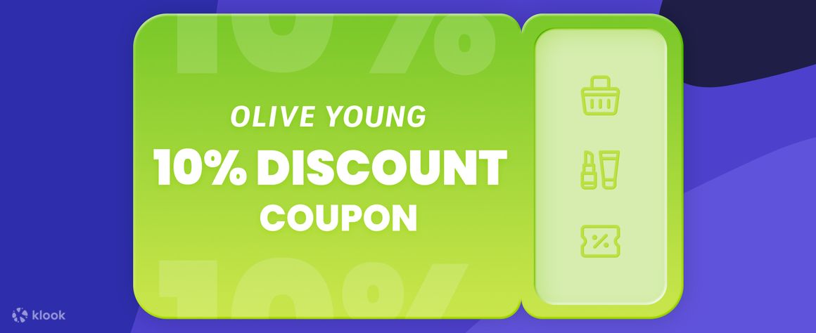 [Limited Time Offer] Olive Young Discount Coupon - Klook Canada