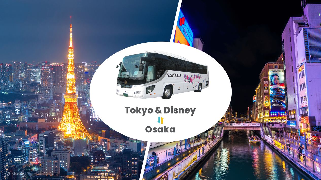 Tokyo/Disney to Osaka Night Bus