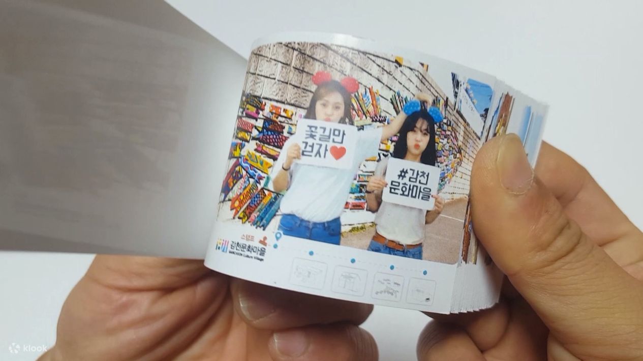Hand-flipped Photobook Making Class Experience in Gamcheon Cultural Village - Klook