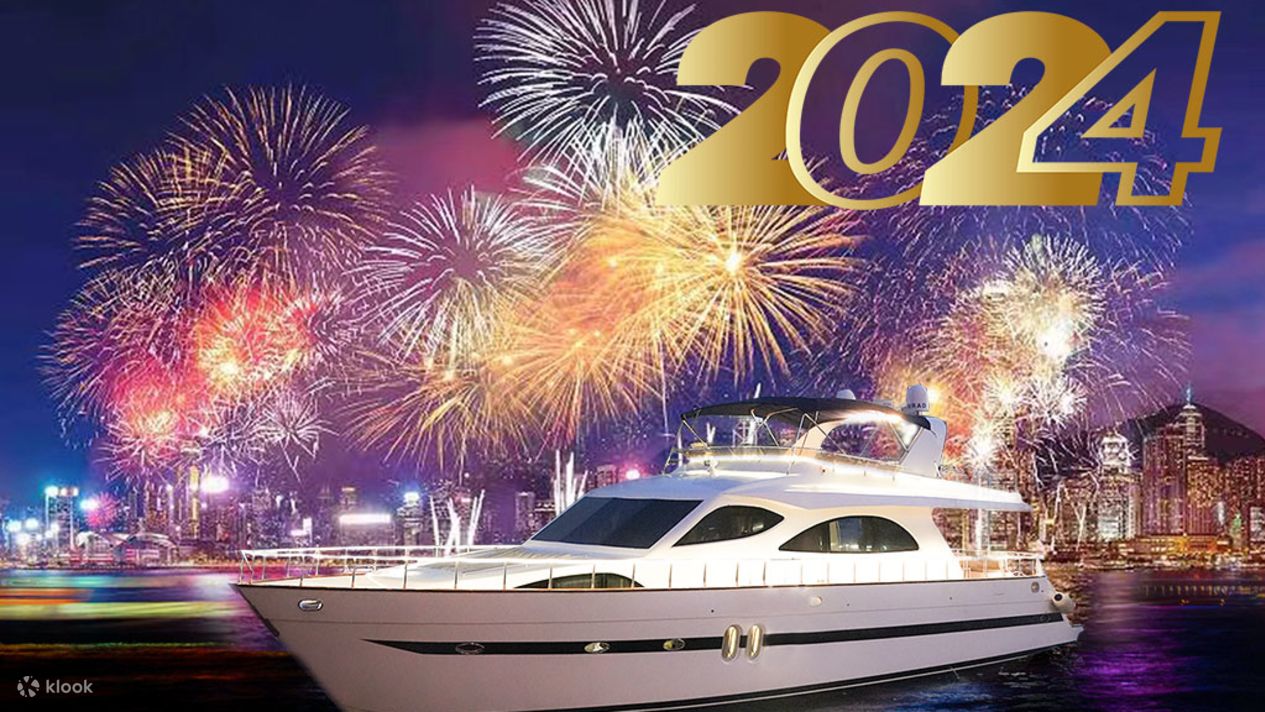 Victoria Harbor 2024 New Year’s Eve Countdown Fireworks Tour Klook