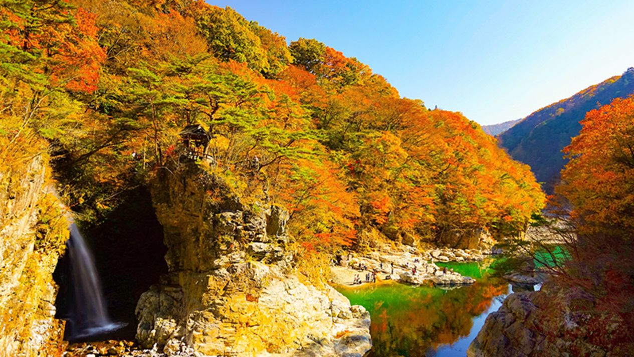 Autumn Ryuo Gorge Hiking
