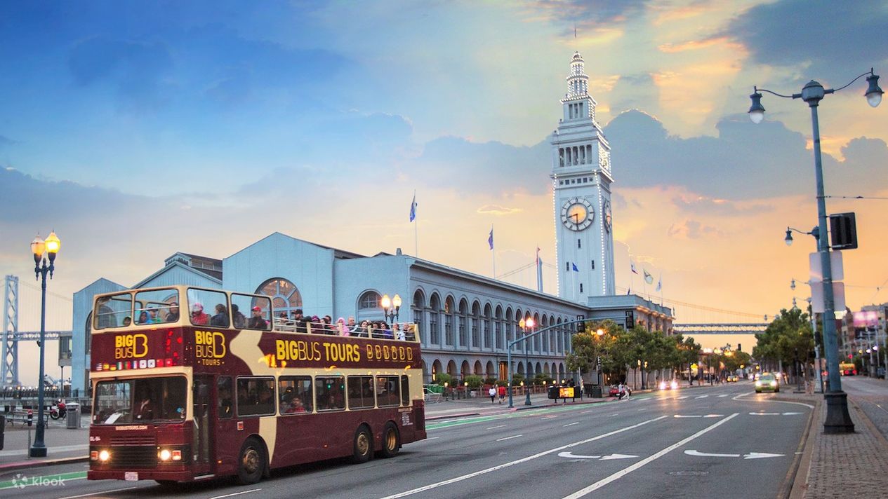 Big Bus San Francisco HopOn HopOff Tours (OpenTop) Klook Australia