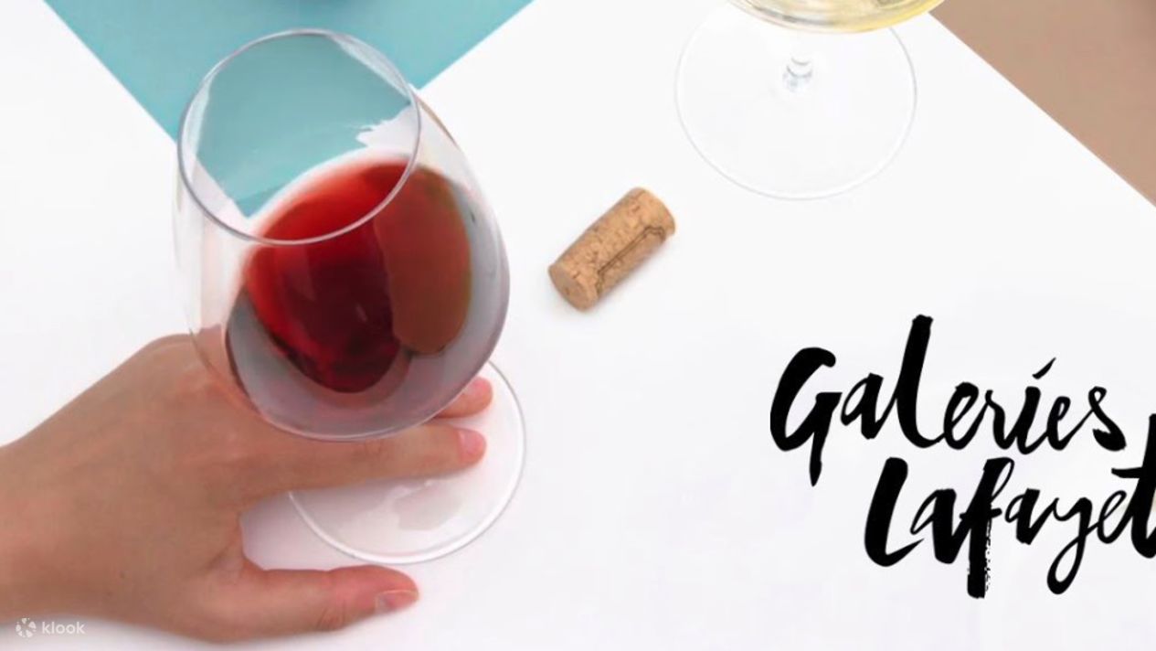 French Wine Tasting Experience in Galeries Lafayette Paris Klook