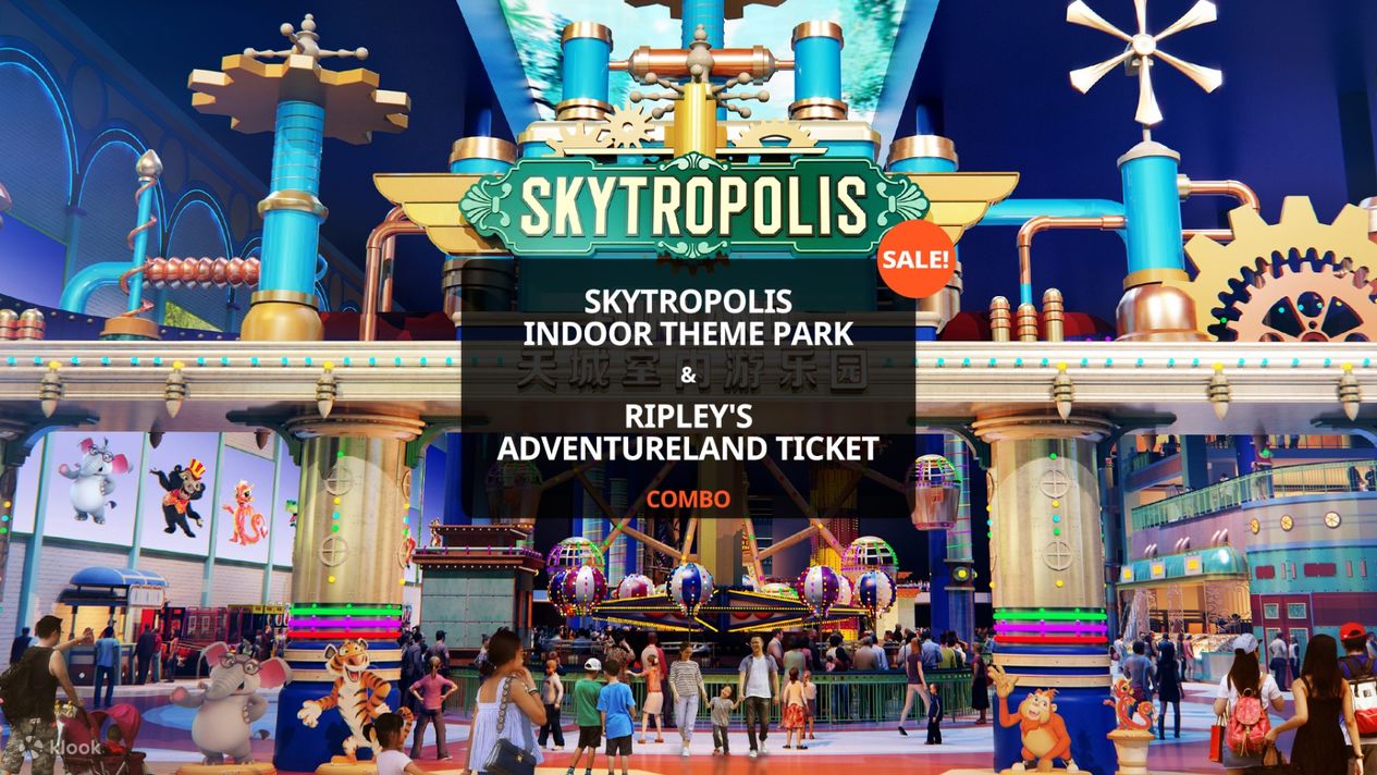 Skytropolis Map Skytropolis Indoor Park and Ripley's Adventureland Ticket Combo - Klook ...