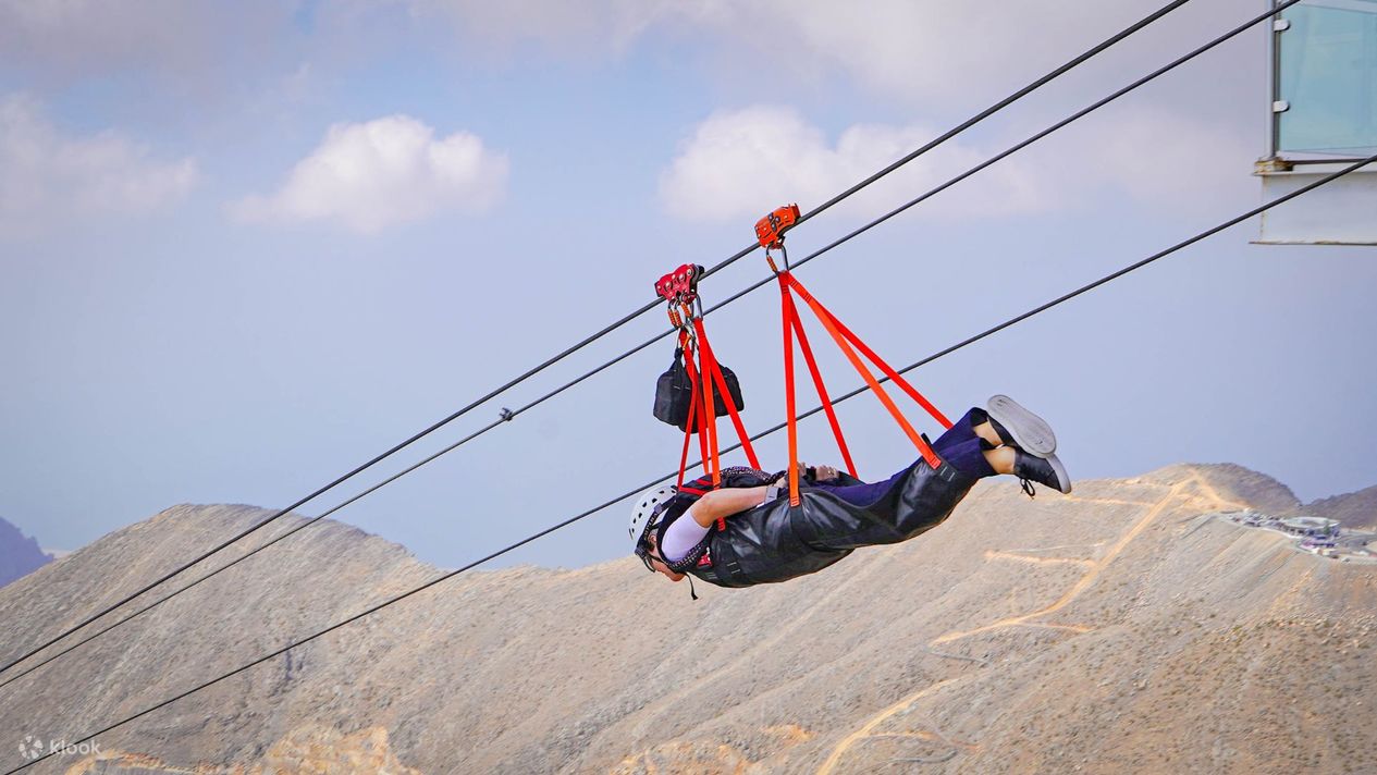 Experience the Thrill of Jebel Jais Zipline, the World's Longest, Just
