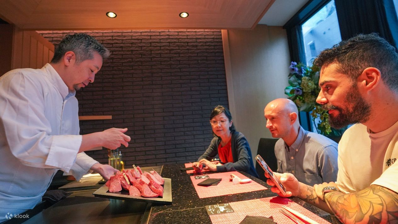 Wagyu & Sake Tasting Tour in Ginza