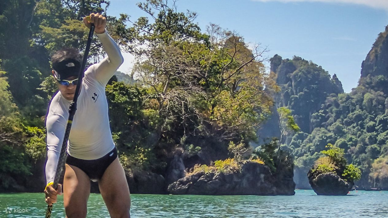 Rock Climbing and Stand Up Paddle Boarding Adventure in Krabi, Thailand