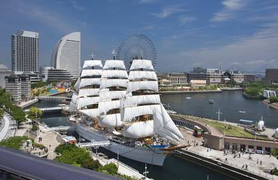 Sail Training Ship NIPPON MARU & Yokohama Port Museum Admission in Yok