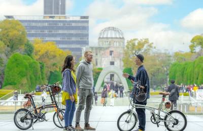 Hiroshima Peace Cycling Tour with Local Guide