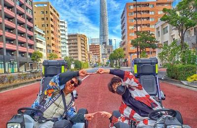 Asakusa to Akihabara Go-Kart Tour