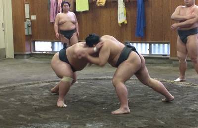 Sumo Morning Training Visit
