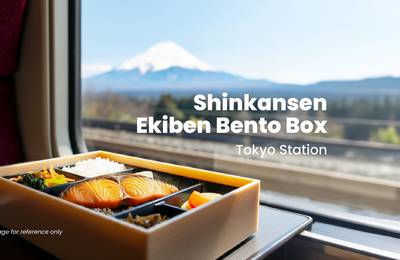 [Tokyo Station] Shinkansen Ekiben Bento Box