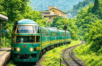 Kyushu One-Day Tour: Yufuin no Mori Train & Yufuin Town & Nyoirin-ji T